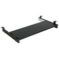 thumbnail image 2 of Keyboard Tray Kit - Under-Mount, Steel Construction, Slide Out Keyboard Mouse Holder - Powder Coated 9"D x 27"W - Black, 2 of 3