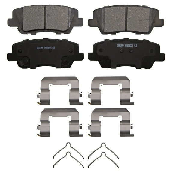 Wagner QuickStop ZD1839 Ceramic Disc Brake Pad Set Fits select: 2017 CADILLAC ATS, 2019 CADILLAC CTS