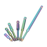 Electric Screwdriver Magnetic Batch Head Industrial Grade Alloy Steel 25-150Mm 50Mm Smile Home