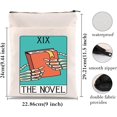 thumbnail image 2 of GFDYREE The Novel Tarot Card Book Sleeve Book Lover Gift Bookish Book Covers Tarot Card Reader Book Protector for Writer Author Bookworm (The Novel), 2 of 6