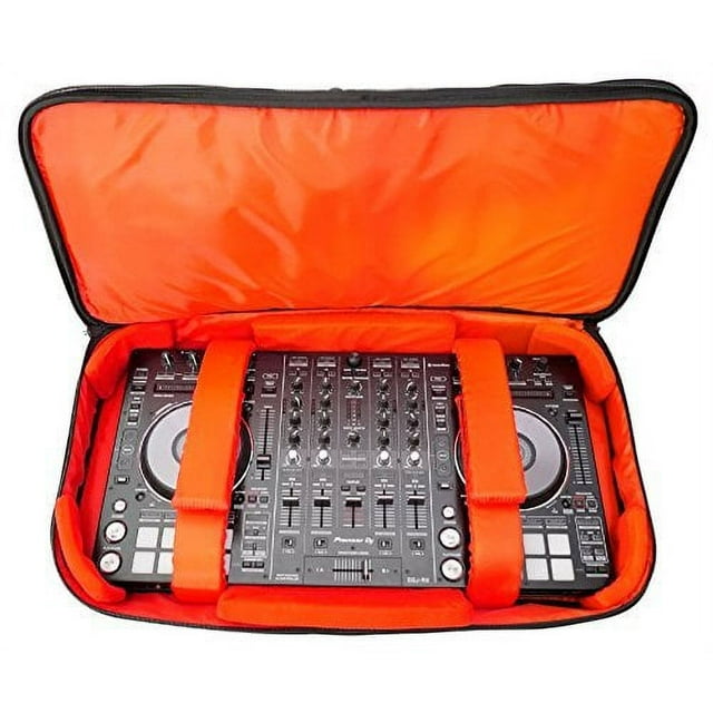 Rockville RDJB20 DJ Controller Bag Fits Mixdeck & Quad N4 NS6 DDJ-SX MC7000+More, Black