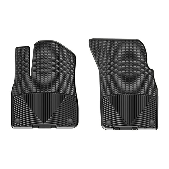 WeatherTech All-Weather Floor Mats compatible with Audi Q8, SQ7, SQ8, Q7 - 1st Row (Driver & Passenger), Black