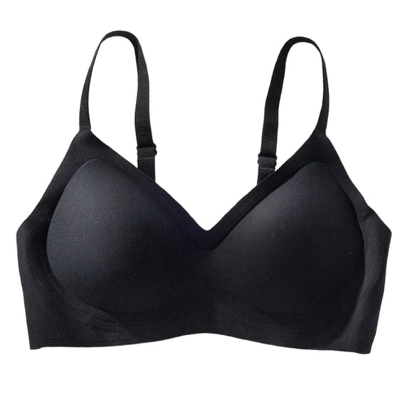 Lixiuxyad Women Bras Wireless Full Coverage Thin Fresh Traceless Underwear For Women With Small Push Up Non Wired Soft Support Bra