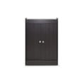 thumbnail image 3 of Baxton Studio WI5377 Espresso Shoe-Rack Cabinet - 45.1 x 30.75 x 15 in., 3 of 5