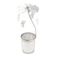 thumbnail image 5 of Rotary Spinning Tealight Candle Metal Tea Light Holder Carousel Home Decoration, 5 of 8