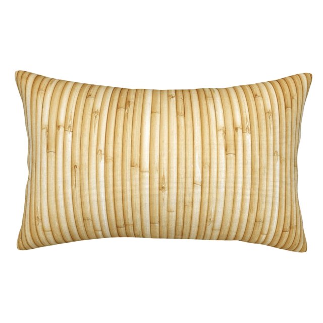 Fotbe Bamboo Wall Funda de Almohada Decorativa Estilo Occidental, Lujo en Algodón, Fundas para Almohadas King, Cojín Estampado para Decoración del Hogar-20"x30"