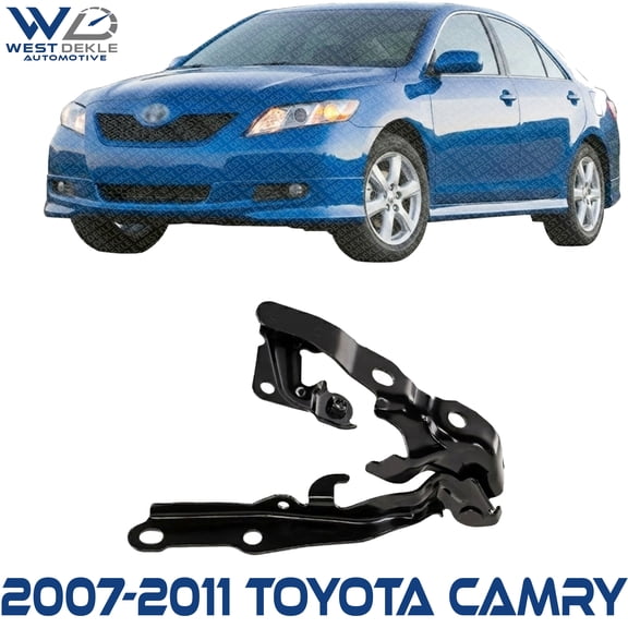 WEST DEKLE Automotive Hood Hinge Left Driver Side For 2007-2011 Toyota Camry TO1236152 TO1236206 5342006060 5342033180