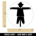 thumbnail image 2 of Scarecrow Solid Self-Inking Rubber Stamp Ink Stamper - Fuchsia Ink - Medium 1 Inch, 2 of 7