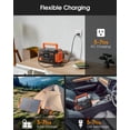 300W Power Station 600W Peak Portable Solar Generators for Outdoor Camping Emergency Use