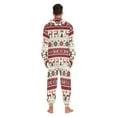 thumbnail image 7 of joogoo Christmas Tree Elk Ethnic Unisex Adults Onesies Pajamas Jumpsuits L, 7 of 7