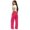 X292 Hot Pink, variant on SJLDQY Girls Cargo Pants Wide Leg Casual Sweatpants Elastic Waist Baggy Pants with Pockets