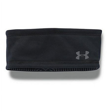 NEW Men's Under Armour Element Infrared Headband Black / Graphite OSFM