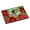 Black, variant on German Shorthaired Pointer Poinsettas Indoor or Outdoor Mat, 24 x 36 in.