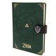 thumbnail image 1 of The Legend Of Zelda - Cuaderno Premium (Verde, Dorado), 1 of 5