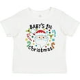 thumbnail image 3 of Inktastic Baby's 1st Christmas Santa with Candy Canes Boys or Girls Baby T-Shirt, 3 of 5