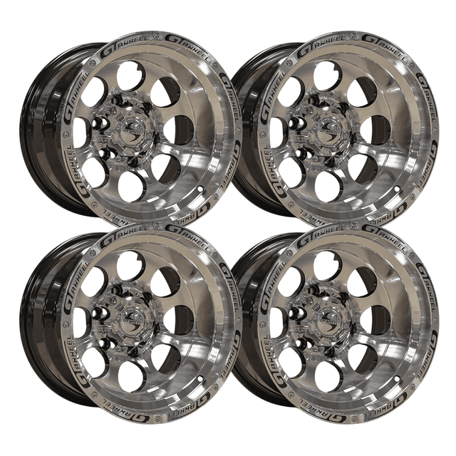 4 RINES 15 5X139.7 ECONOLINE, RAM TRACKER. IMP WHEELS
