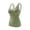 Green, variant on Women's Underwire Smooth U Light T Shirt Convertible Bra Lace Trim Camisole Dress Athletic Crop Tops for Girls Womens Camisoles And
