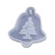 thumbnail image 2 of Xihbxyly Colgante de Árbol de Navidad de Resina Epoxi para Hacer Tú Mismo, Color Blanco Transparente, Fácil de Desmoldar, Compatible con Brillantina y Pintura, Decoración Navideña Artesanal, Acabado, 2 of 2