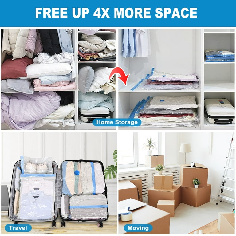 Maximize Your Closet Space With Space Saver Vacuum Storage - Temu