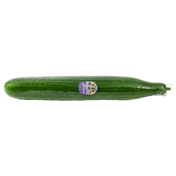 Organic Hot House Cucumber, Fresh, 1 Each