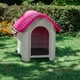 thumbnail image 3 of Casa Para Perro Mediana + Plato Magenta MQ 600-M, 3 of 5