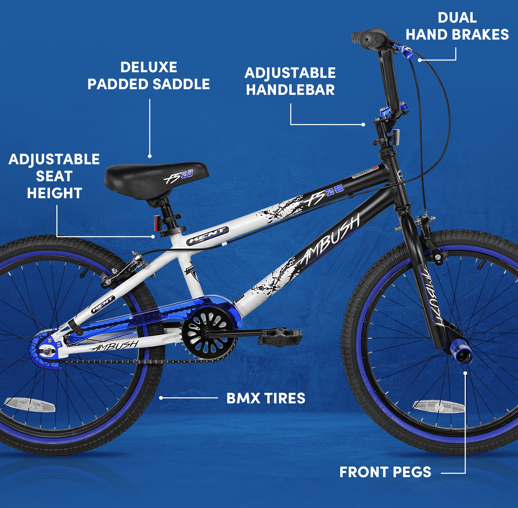 Kent Bicycles Ambush 20" Boys' BMX Bike photo 2