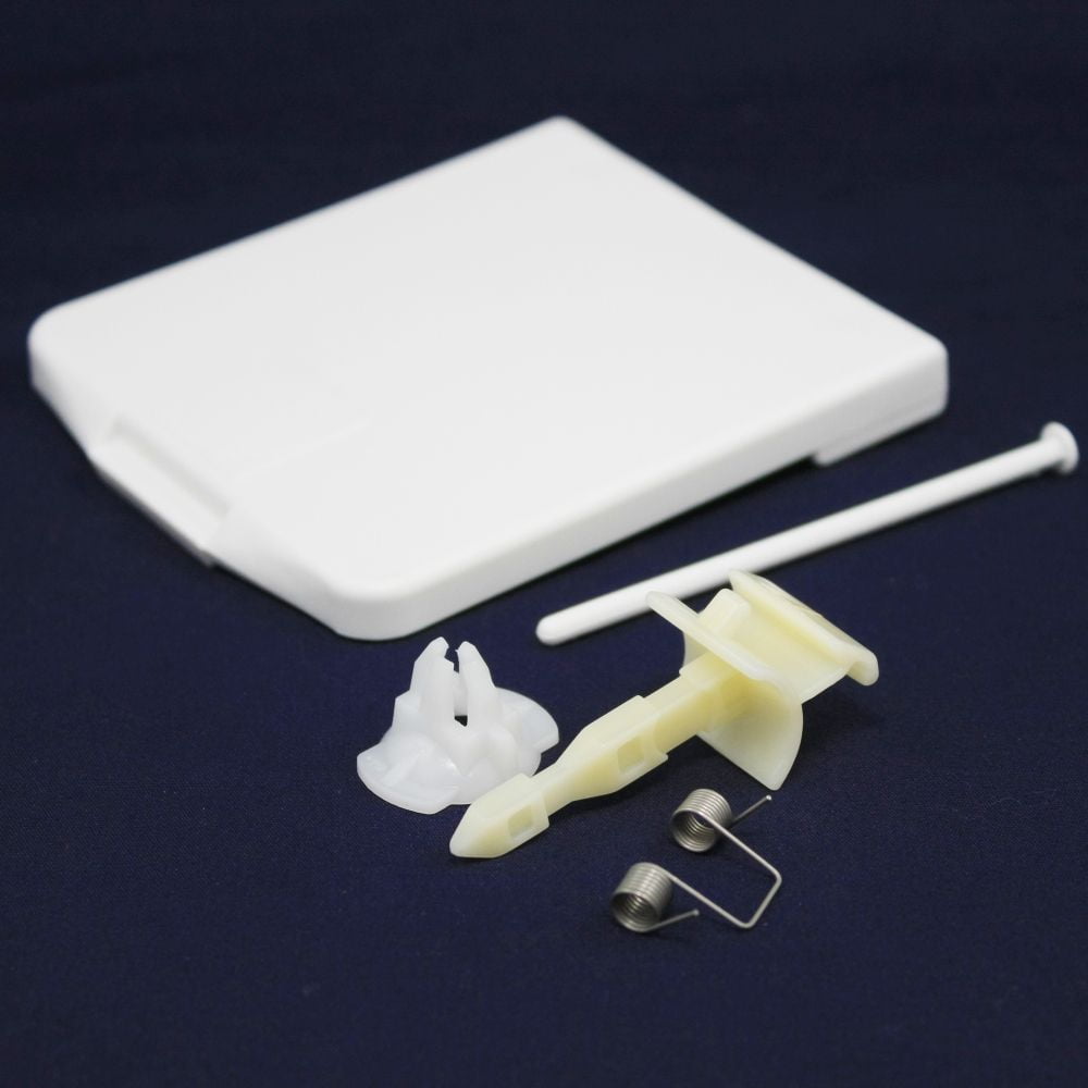 SUPPLYZ Direct Replacement for Whirlpool 4387043 Dishwasher Dispenser Cover Kit 300115 300155 3276 3368981