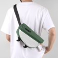 thumbnail image 1 of Fiudx Bolso Bandolera Antirrobo, Impermeable y Ligero, Multifuncional, Ideal para Deportes Al Aire Libre, con Correa Ajustable, 31 X 18 X 2 Cm., 1 of 6