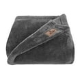 thumbnail image 5 of American Soft Linen Fleece Blanket Twin Size 60x80 - Cozy, Durable & Lightweight for Bed, Couch, and All-Season Comfort, Gray, 5 of 7