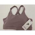 thumbnail image 3 of Cali Chic Women's Workout Tops Sports Bra Celebrity Padded Yoga Top (xl, mauve), 3 of 5