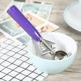 thumbnail image 1 of Cuchara para helado Ecomeon Premium acero inoxidable con Disparador para helado Frutas Galletas, 1 of 4