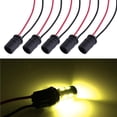 thumbnail image 4 of Speravity 5pcs T10 Bombillas LED Adaptador de conector de arnés precableado Arnés de enchufe de faro de alta Fácil de instalar Bombillas para automóviles, 4 of 6
