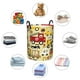 thumbnail image 4 of Fotbe Vehicles Cesto de Ropa con Asas, Cesto Impermeable de Gran Capacidad, Bolsa de Lavado para Dormitorio, Cesto de Ropa con Ruedas y Asas-Medium, 4 of 6