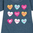 thumbnail image 3 of Barbie - Candy Hearts - Toddler And Youth Girls Fleece Dress, 3 of 5
