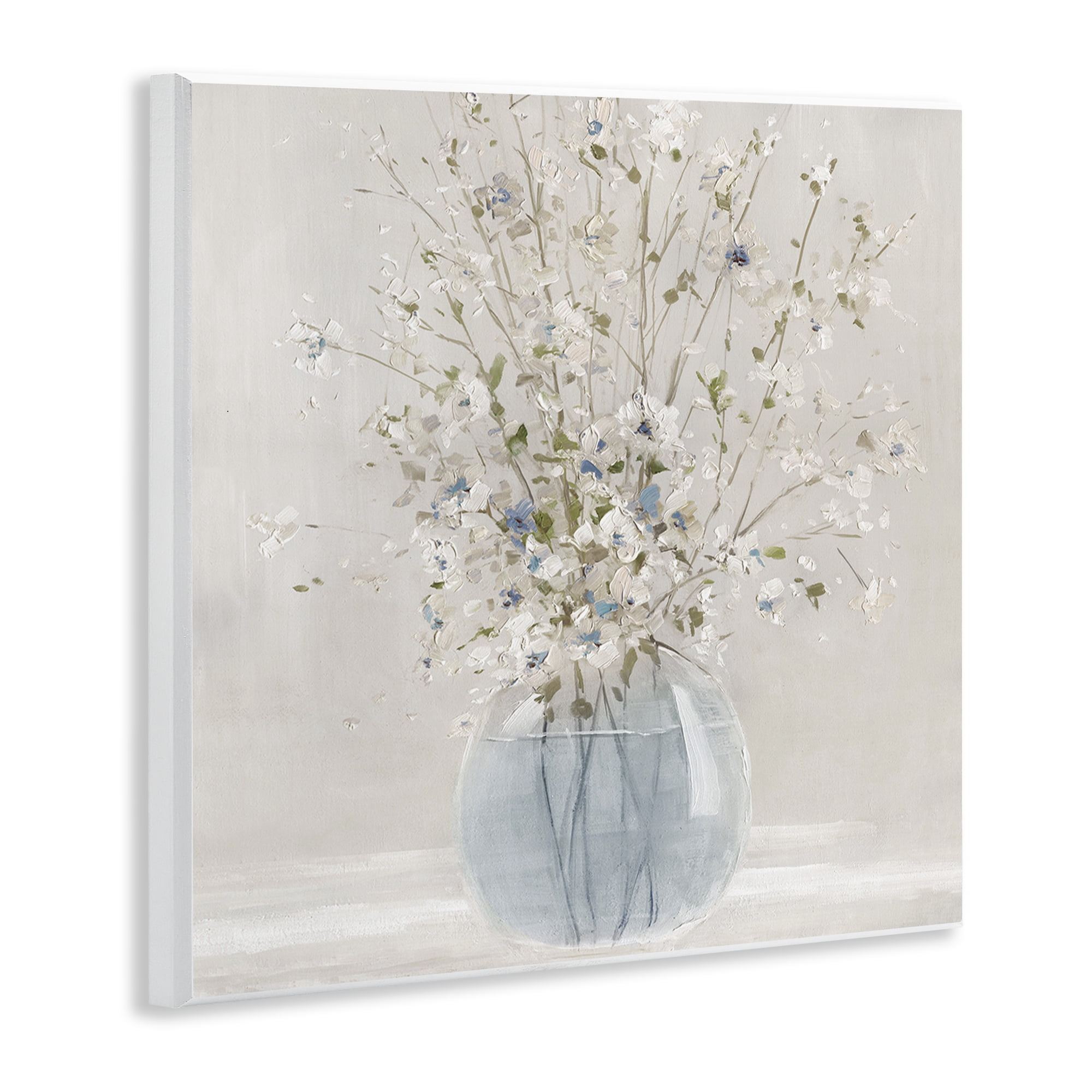 Stupell Industries Serene Glass Vase Bouquet Wall Plaque Art, design by Carol Robinson