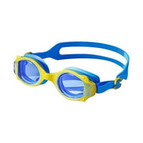 Glisme Kids Goggles For Swimming With Adjustable Strap No Leaking Anti-Fog Waterproof Clear Vision Water Pool Goggles Swimming Glasses Pool Beach Outdoor Water Sports ,Yellow