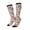 2 Black-1, variant on Women Crew Soft Moisture-wicking Socks Warm Christmas Memories Pattern Design Cotton Socks, One Size fit All