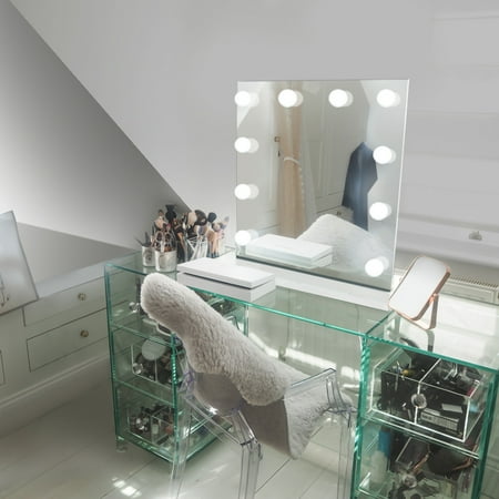 Diamond X Table Top Hollywood Vanity Mirror This On Opens A Dialog That Displays Additional Images For Product With The Option To Zoom In Or Out