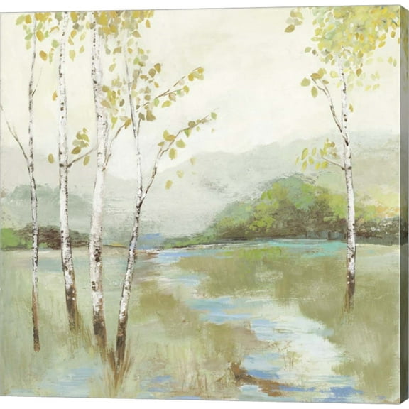 Calm River by Allison Pearce, Canvas Wall Art, 12W x 12H