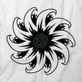 thumbnail image 2 of Sunflower T-Shirt | Pretty Flowers White Tee Gift, 2 of 5