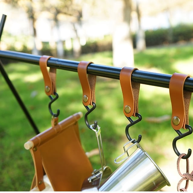 HEANUJJ 1Set Camping Hook Coffee Nylon Portable Lightweight Outdoor Tableware Hanging Buckle