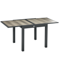 thumbnail image 1 of Outsunny Table à Manger d'Extérieur Extensible avec Cadre en Aluminium, pour Balcon (1 Unité), 1 of 10