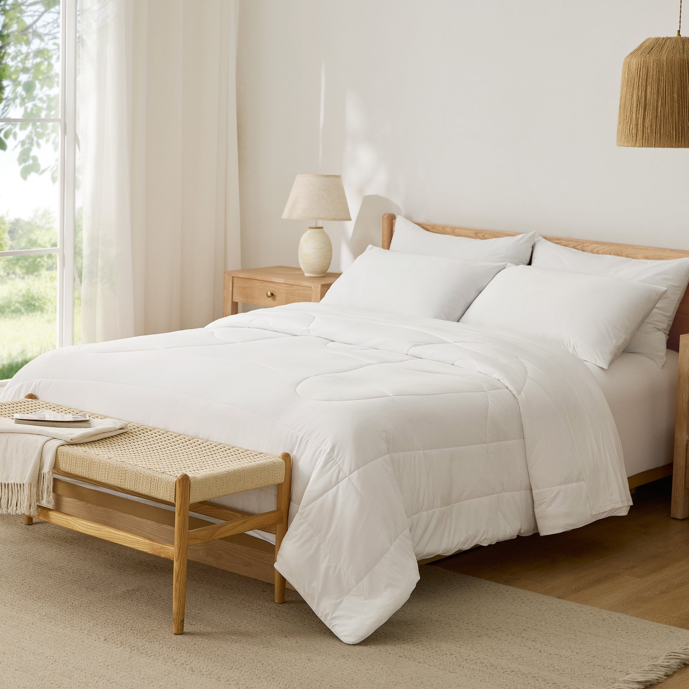 Breescape Essentials B-COOL Cooling Comforter, White, King