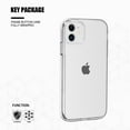 thumbnail image 6 of For Iphone 15 6.1 Clarity Collection Ultra Thick Clear Protective Case With High Quality Tpu And Full Transparency - Ultra Clear, 6 of 8