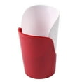 thumbnail image 4 of Hutzler 6-piece Melamine Cooking Utensils Set, Includes a 12-inch Long Slotted Spoon, Solid Spoon, Mixing Spoon, Slotted Turner, Soup Ladle, and Storage Crock - Red, 4 of 4