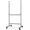 Grey, variant on Mobile Whiteboard Stand with Wheels, Height Adjustable No Drill Needed Dry Erase Board Easel Stand for Classroom, Office, Home & School, Whiteboard Stand Only（Black）