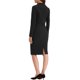thumbnail image 3 of Conjuntos de traje para mujer INSPIRE CHIC, blazers de manga larga y falda lápiz, dos piezas, atuendos de trabajo, negro, 2XL, 3 of 6