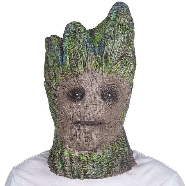 Máscara para cosplay de Halloween Guardianes de la galaxia Groot Latex