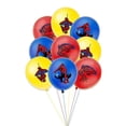 thumbnail image 2 of Globos de látex de Spiderman para niños, 10/20/30 piezas, 12 pulgadas, decoraciones para fiesta de cumpleaños, juguetes para niños, suministros para fiesta de Baby Shower（style E 20pcs, 2 of 5