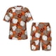 thumbnail image 1 of Balery Various Pumpkins Conjunto de Pijama Infantil de Manga Corta con Estampado – Ropa de Dormir de Algodón Suave-3X-Large, 1 of 6